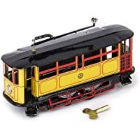 Los mejores  - harayaa Vintage Tranvía Trolley Tranvía Juguete de Hojalata con Llave de Cuerda Juguete de Coche de Autobús a Cuerda